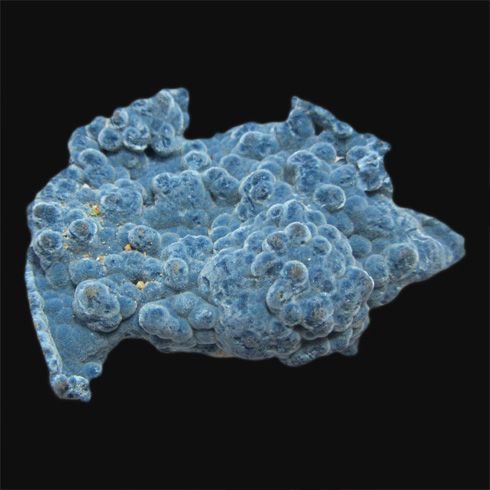 Shattuckite mineral specimen from Kaokoveld, Namibia  