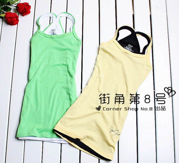   Mini Sleeveless Y T Shirt Girls Tank Tops Lady Waistcoat Harness Vest