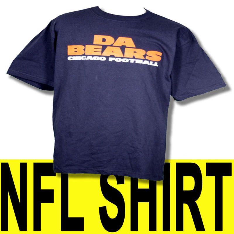 CHICAGO BEARS DA BEARS T SHIRT REEBOK NFL MENS NEW XL  