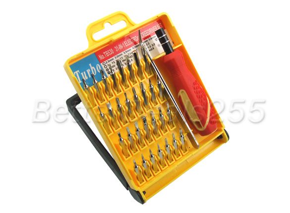 31 in 1 Repair Tools T4 T5 T6 T8 Precision Screwdrivers  