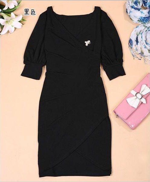   Fashion Tailer made Dresses Party Mini Club Dress Fashion Half Sleeve