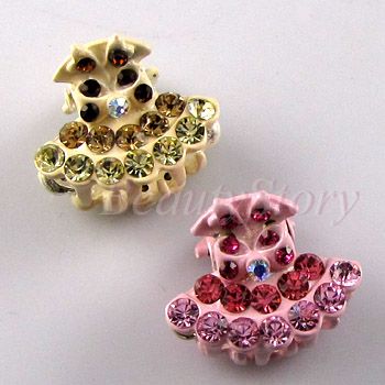 ADDL Item  2pc Austrian rhinestone crystal fashion hair 