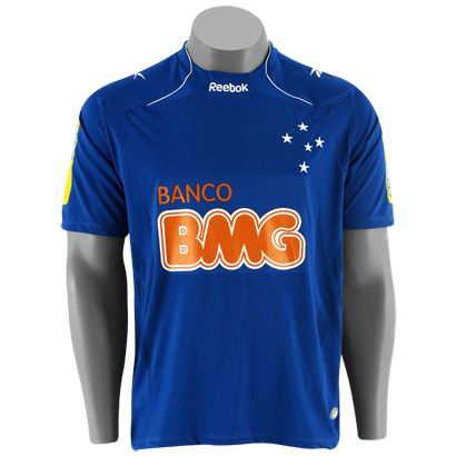 2010 CRUZEIRO HOME JERSEY REEBOK SOCCER SHIRT BRAZIL  