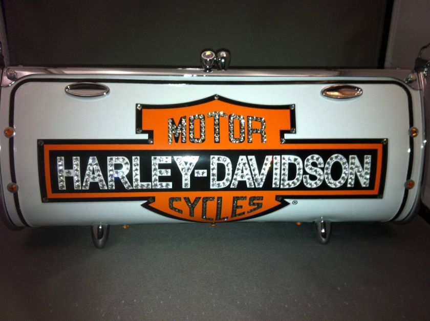 Custom LittleEarth Classic Harley Davidson Fender Flair License Plate 