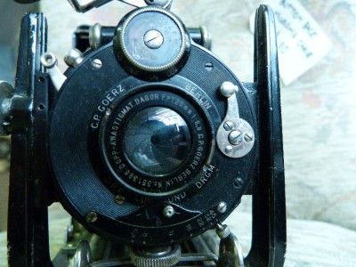 Goerz Dagor f=120mm 16,8 Lens in DRP Compound Folding Camera 