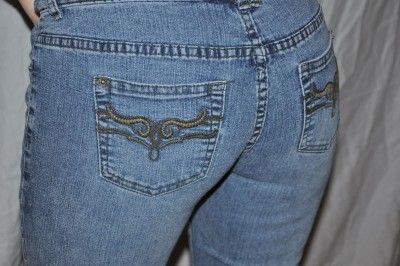 101 KIM RODGERS Blue Jeans petite sz4  