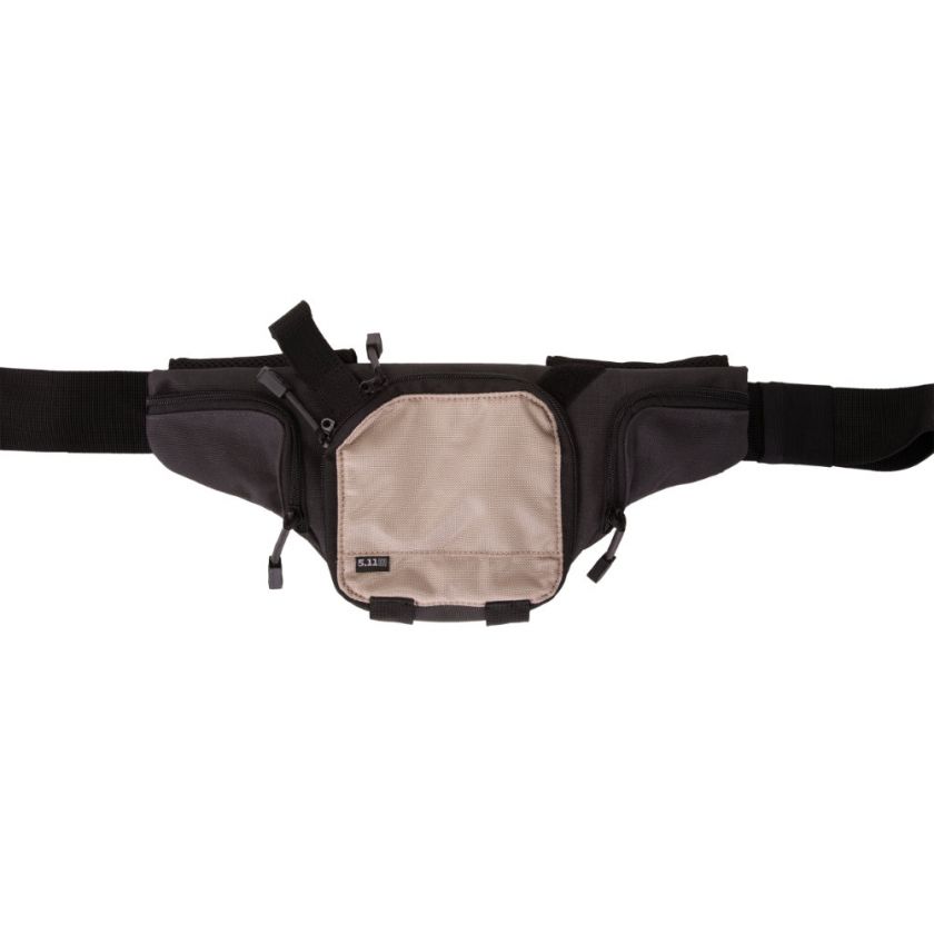   FANNY PACK CARRYING POUCH KHAKI AND CHARCOAL 58604 NEW HOLSTER NEW