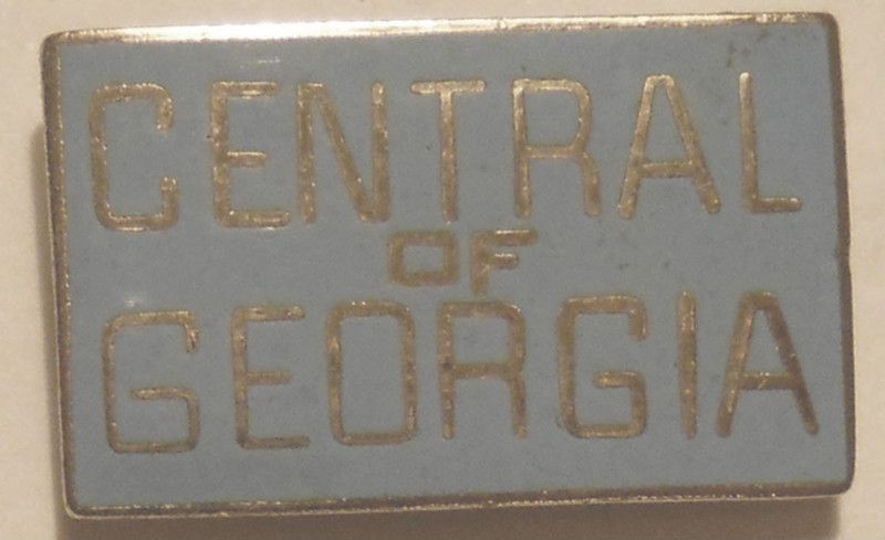 Central Of Georgia Railroad Hat Pin RR Train Railway  