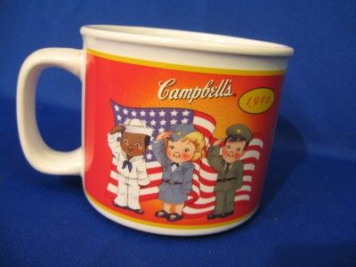 Campbell Kids Soup Mugs 100th year 2003 (Set of 4)  