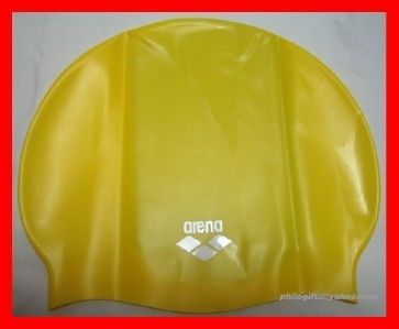 Arena Japan Swimming Cap   Vibrant Yellow  