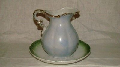 Vintage Norleans Japan Small Pitcher & Bowl Basin  