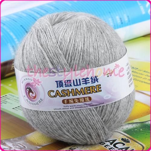 437yds Cashmere Knitting Wool Yarn Handcraft 20 clours  