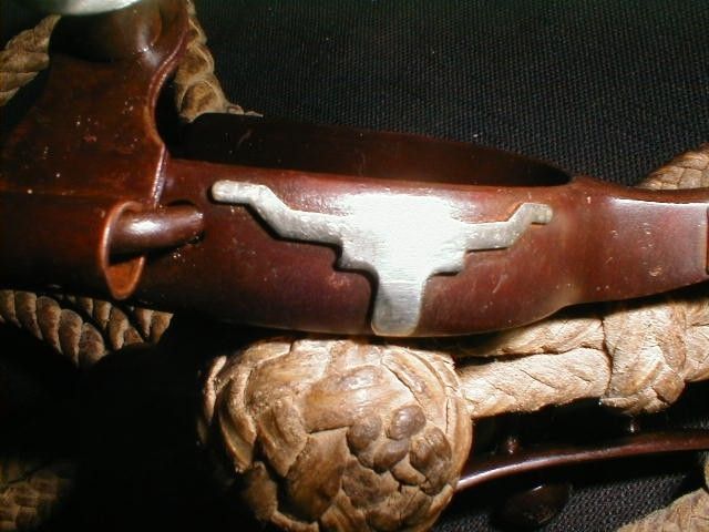   Spur Spurs KIDS SILVER OVERLAY Cowboy Cowgirl Little Longhorn  