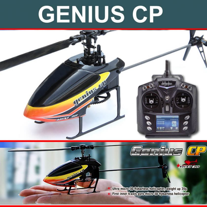   Helicopter with Devo 6 Devention Devo Transmitter  USA located  