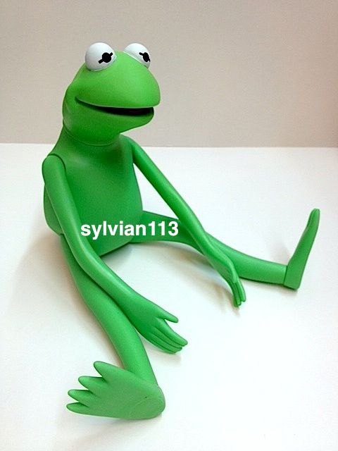   Studio Sesame Street Kermit the Frog 11 Soft Vinyl Figure  