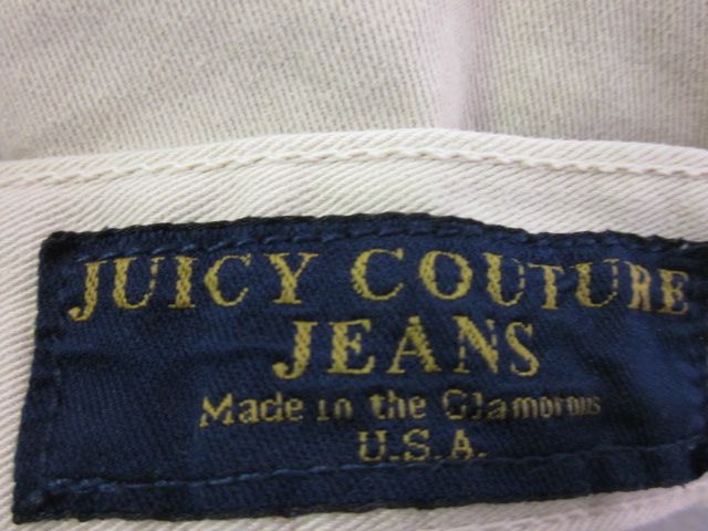 JUICY COUTURE JEANS Khaki Zipper Detail Mini Skirt Sz S  