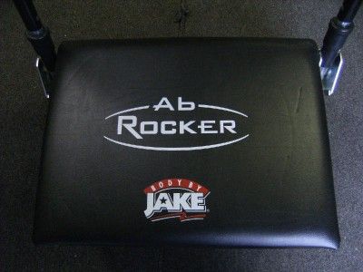   JAKE AB ROCKER 5 MINUTE AB MACHINE w/ 10 DAY PROGRAM KIT VIDEO & BOOKS