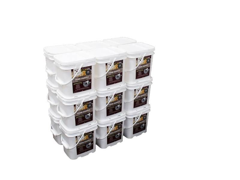   Meals a Day Total 2160 Meals Freeze Dried Food Long Term Storage MRE