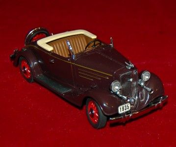 DANBURY MINT DIE CAST EXACT REPLICA 124 CHEVROLET 1935 AS IS/PARTS 