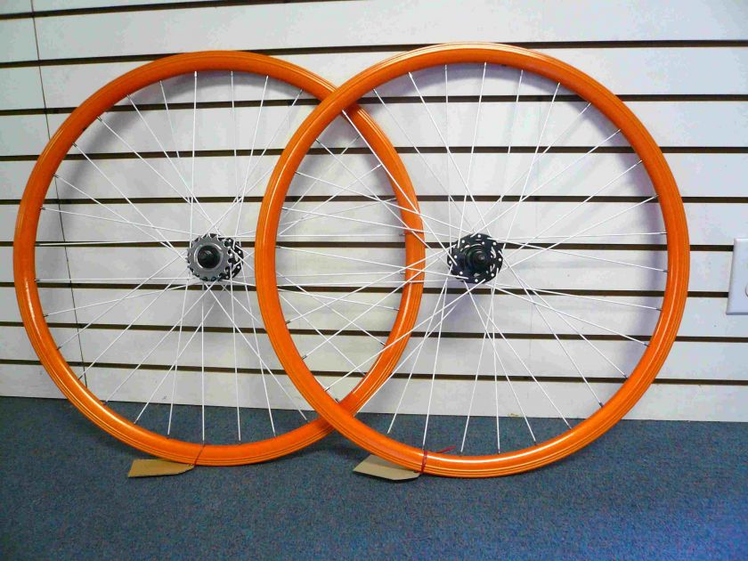 Bike 700c 32H Fixed Gear Front & Rear Wheels 