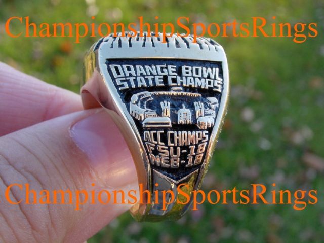 1993 FLORIDA STATE NATIONAL CHAMPIONSHIP DIAMOND RING  