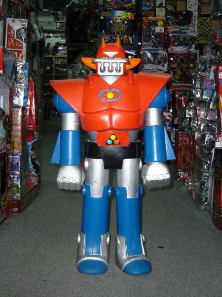 BULLMARK UFO GAINT DIAPOLON VINYL FIGURE JUMBO MACHINDER 78CM TALL 