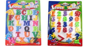 Magnetic lowercase & uppercase Letter Kit 52 pcs for kid fridge 