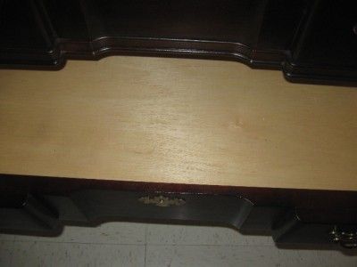 Thomasville Collectors Cherry Goddard Block Front Chest of 4 Drawers 