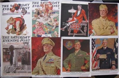 60+ PIECE COLLECTION LEYENDECKER ORIGINALS J. C. & FRANK KUPPENHEIMER 