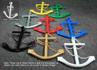 Metal Ships Anchor Nautical Wall Hanging Art Decor 1  