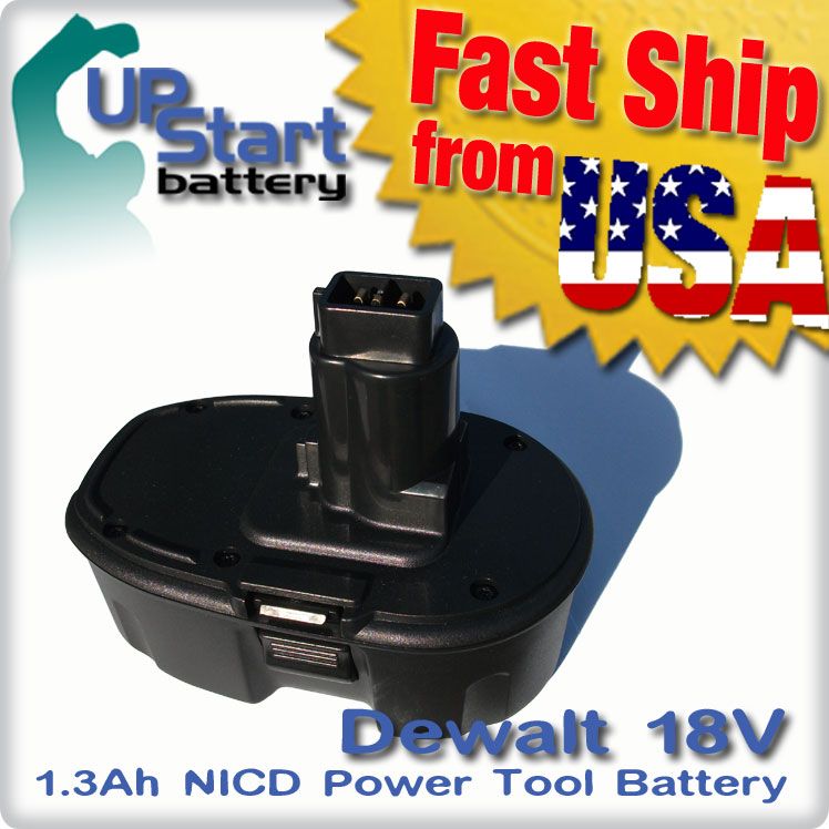 18V 18 Volt BATTERY FOR DEWALT Drill Cordless Tool NiCd  