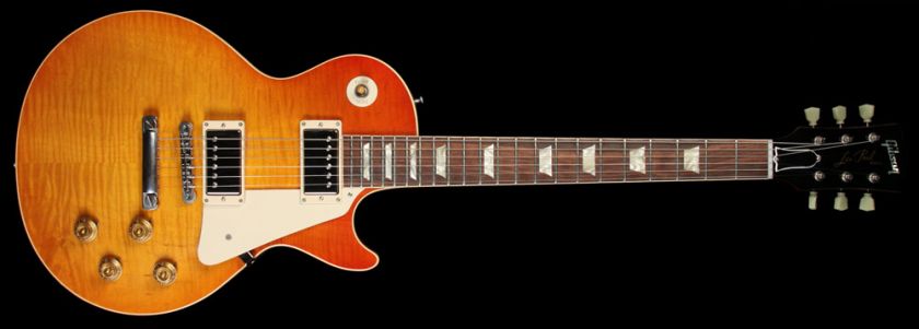   50th Anniv 60 Les Paul Pilot Run Guitar Sunset Tea Burst  