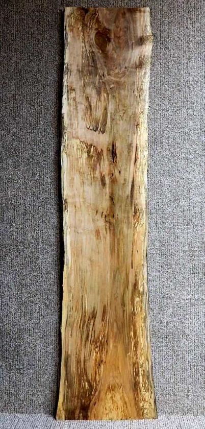   Spalted Ambrosia Maple Figured Bookmatch Table Top Slab 313  