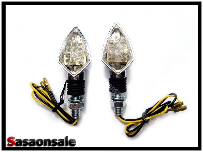 Suzuki STALK LED Turn Signals SV650 SV1000S   CHROME  