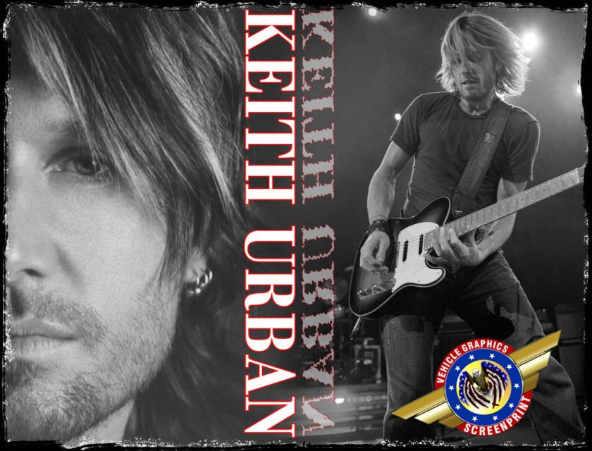 Keith Urban  Rock Star  Personalized T shirts  