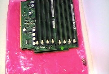 DELL PRECISION 690 T7400 MEMORY RISER BOARD G327F  F813F F814F 