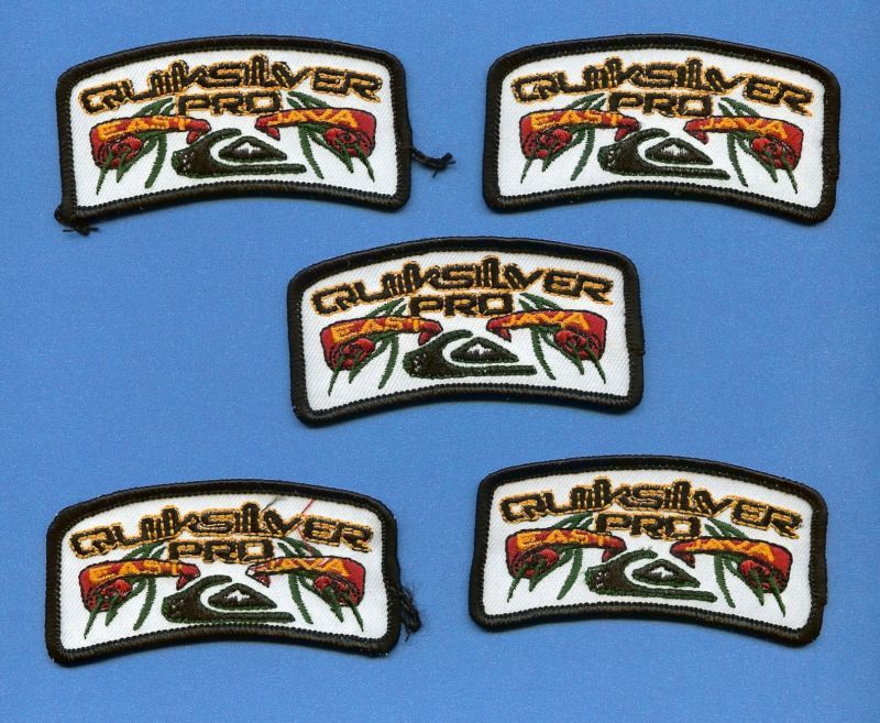 Lot Quicksilver Pro East Java Sew On Patches Crests  