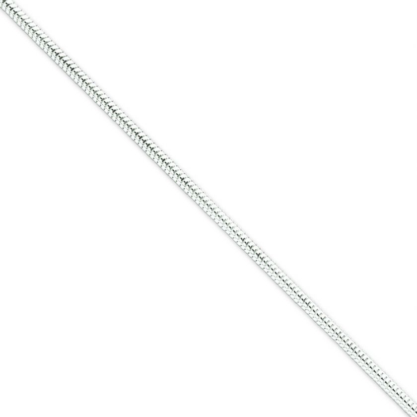 925 STERLING SILVER 7 SNAKE CHAIN 3 MM LINK BRACELET  