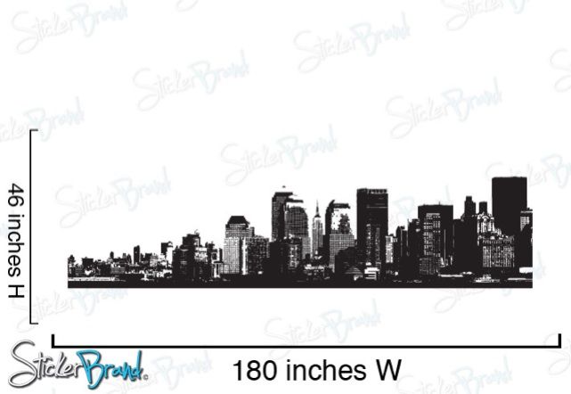 Vinyl Wall Decal Sticker New York City  