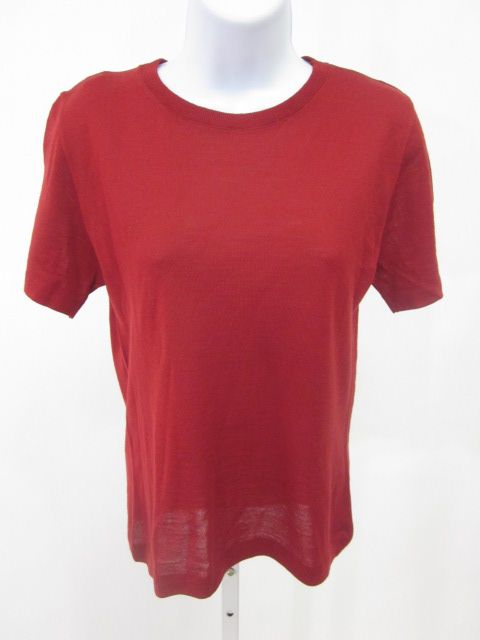 UNITED COLORS OF BENETTON Red Cardigan Top Set Sz M  