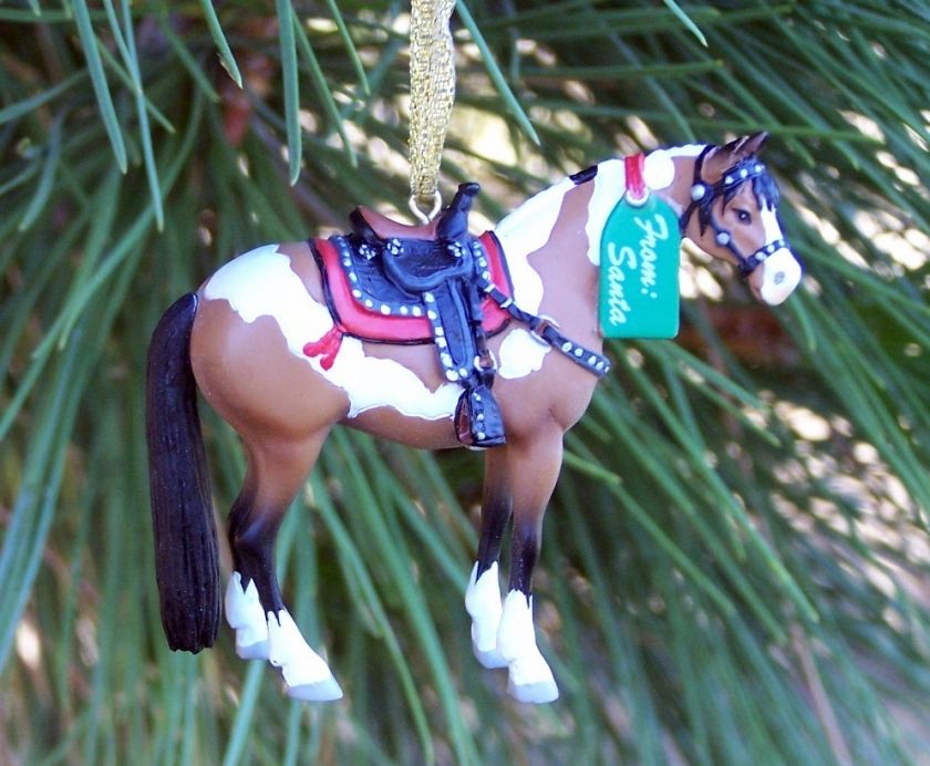 Painted Ponies Santas Surprise Ornament  