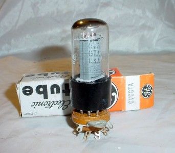 NOS Sylvania 6V6GT 6V6 VT 107A Tube  