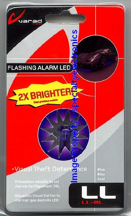 VARAD LL BL SUPER BRIGHT BLUE FLASHING LED for ALARM  