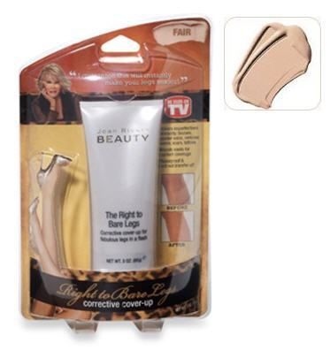 Joan Rivers Beauty The Right to Bare Legs Cover Up  Fair  