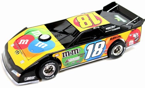   18 M&Ms 124 Scale Prelude Late Model Dirt Diecast DB211C499  