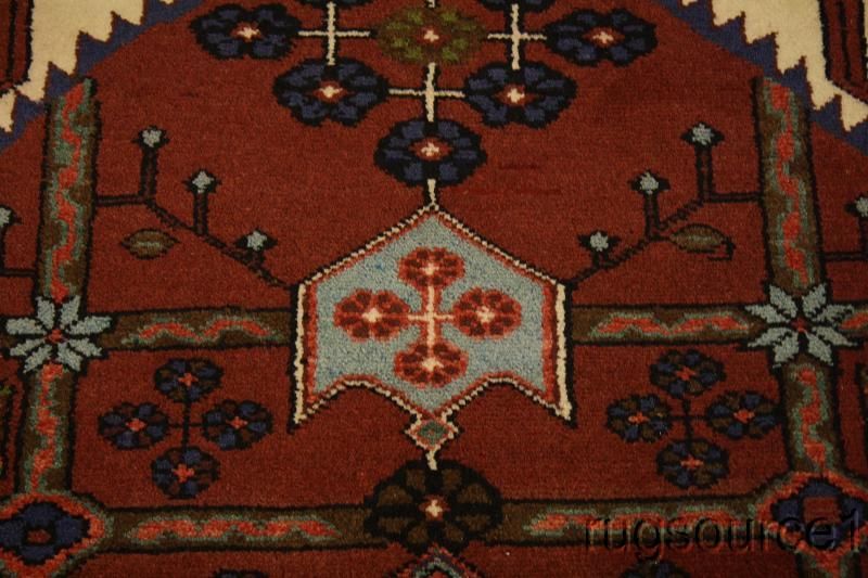 EXCELLENT 4X5 HAMEDAN PERSIAN ORIENTAL AREA RUG CARPET WOOL  