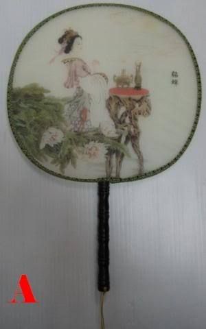 Chinese Classic Beauty silk hand fans Art New  