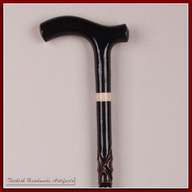 Handmade FANTASIA Wooden Walking Stick Cane Canes kf548  