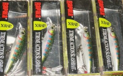 Rapala X Rap XR 4 Fishing Lures T&Js TACKLE Ultralight Tackle 