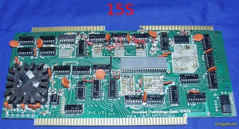 100 / Processor Technology(SOL) 3P+S Board  